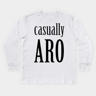 Casually Aro Kids Long Sleeve T-Shirt